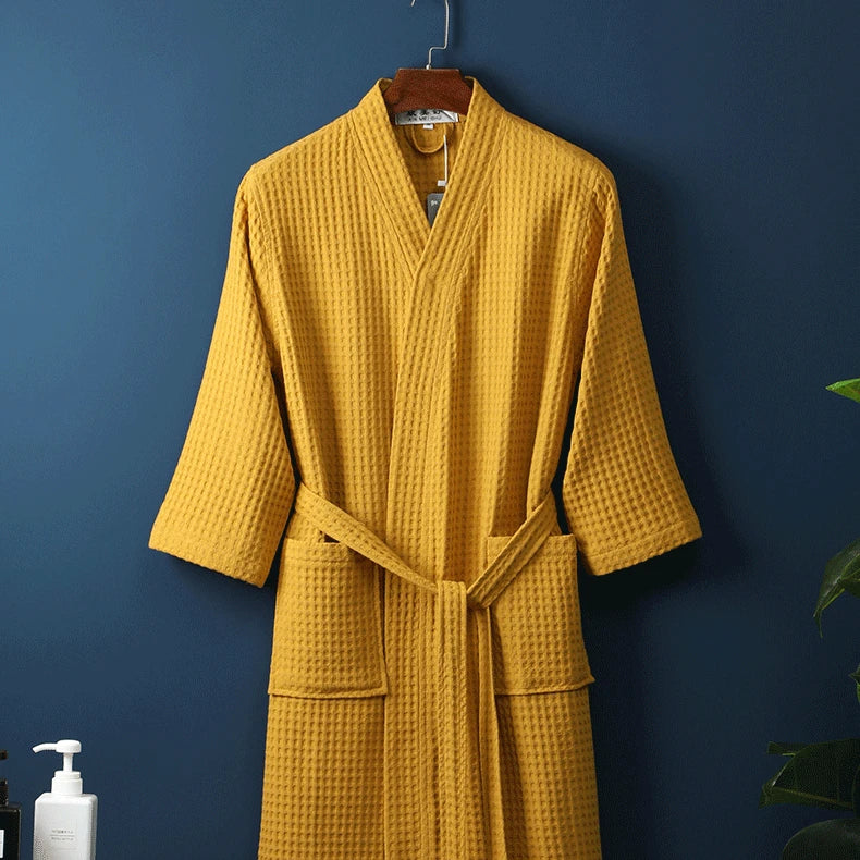 Ardela Waffle Kimono Robe