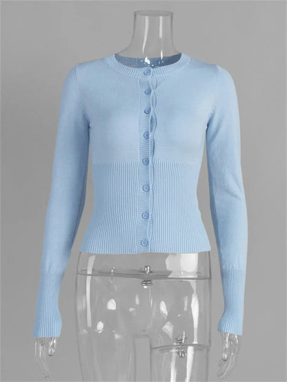 Alessina Slim Knit Cardigan