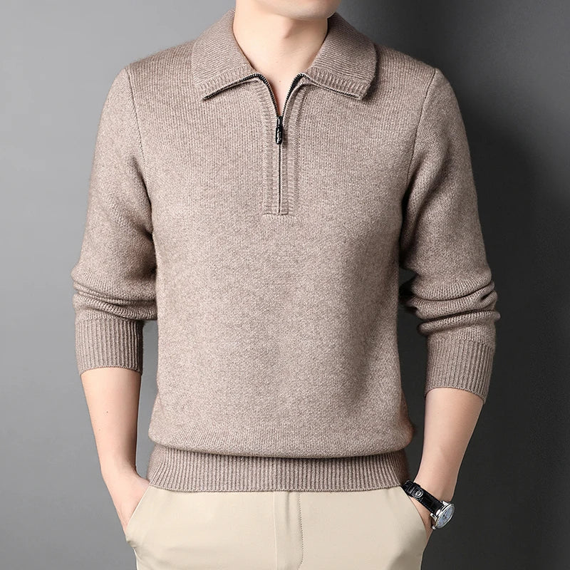 Arven Cashmere Quarter-Zip Jumper