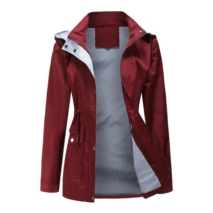 Alaric Hooded Trench Coat