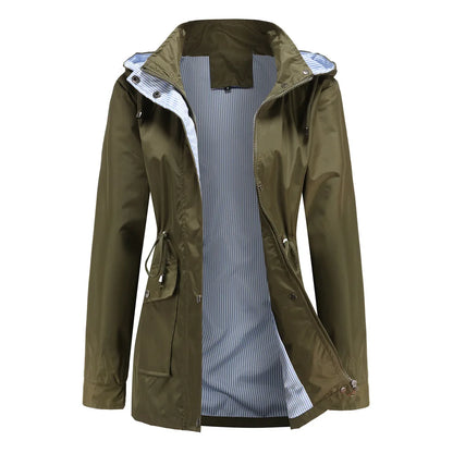 Alaric Hooded Trench Coat