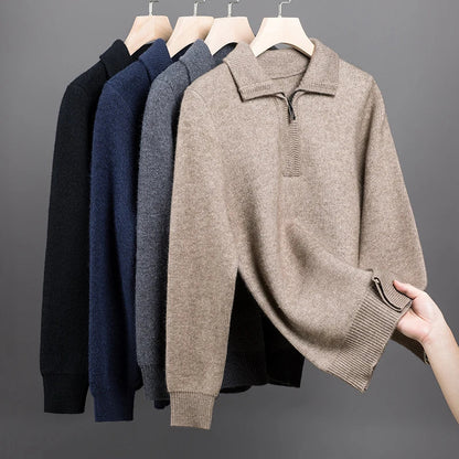 Arven Cashmere Quarter-Zip Jumper