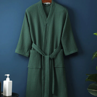 Ardela Waffle Kimono Robe