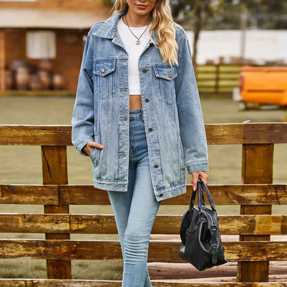 Women’s Harper Vintage Denim Jacket