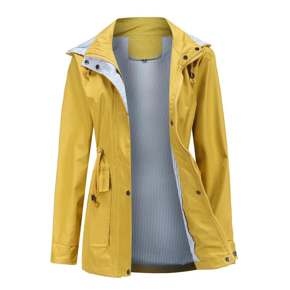 Alaric Hooded Trench Coat