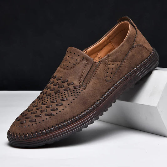 Torino Faux Leather Loafers