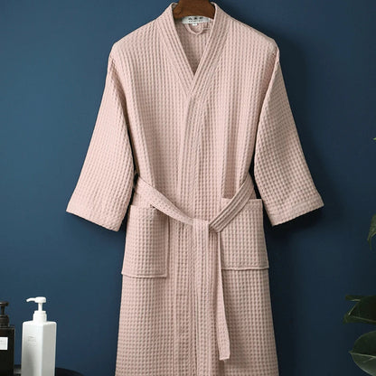 Ardela Waffle Kimono Robe