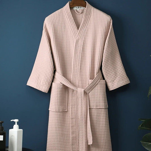 Ardela Waffle Kimono Robe
