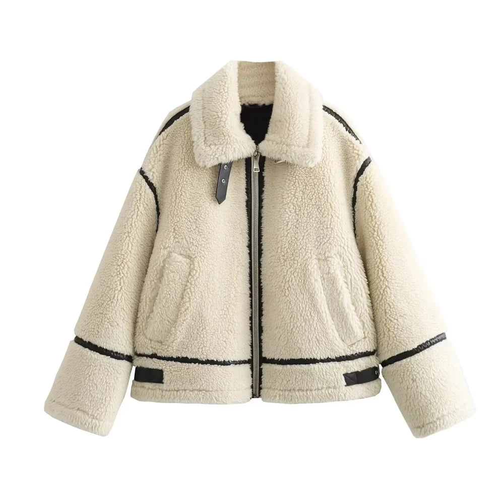 Carmelle Faux Shearling Jacket