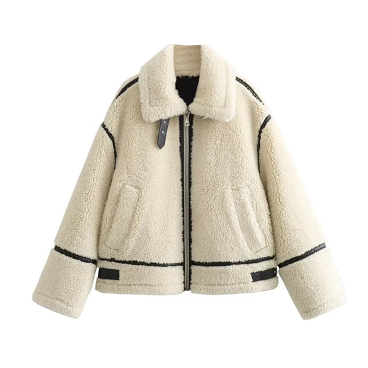 Carmelle Faux Shearling Jacket
