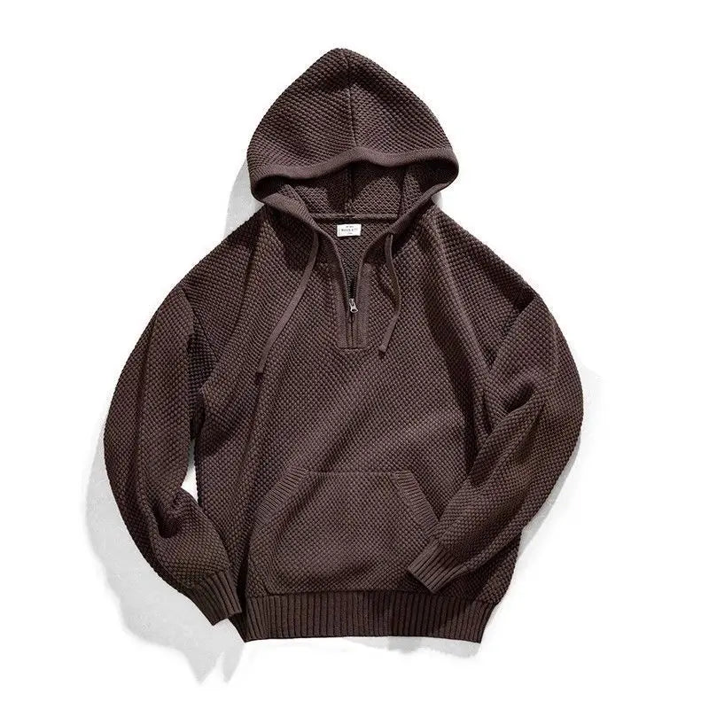 Kyoto Textured Knit Hoodie