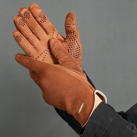 Marzella Faux Suede Utility Gloves