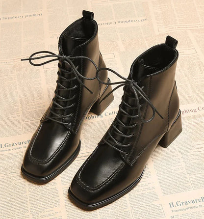 Lerida Lace-Up Ankle Boots