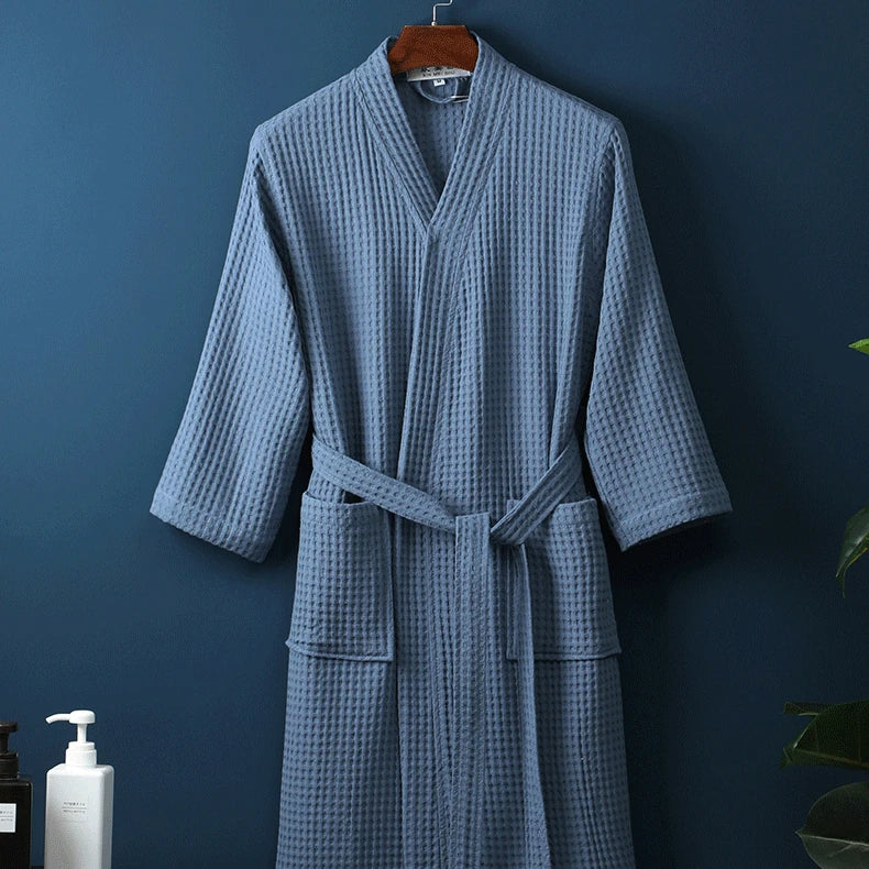 Ardela Waffle Kimono Robe