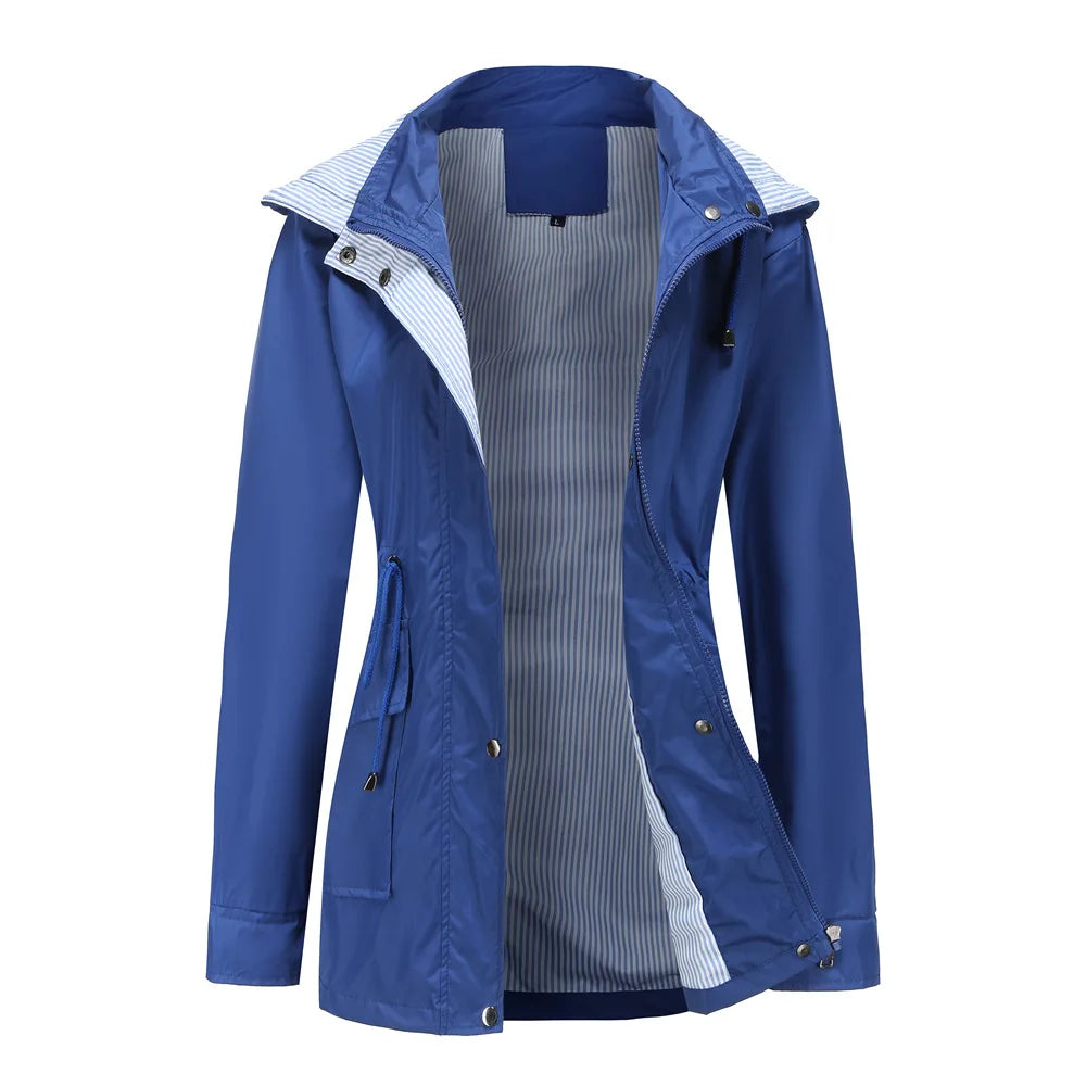 Alaric Hooded Trench Coat