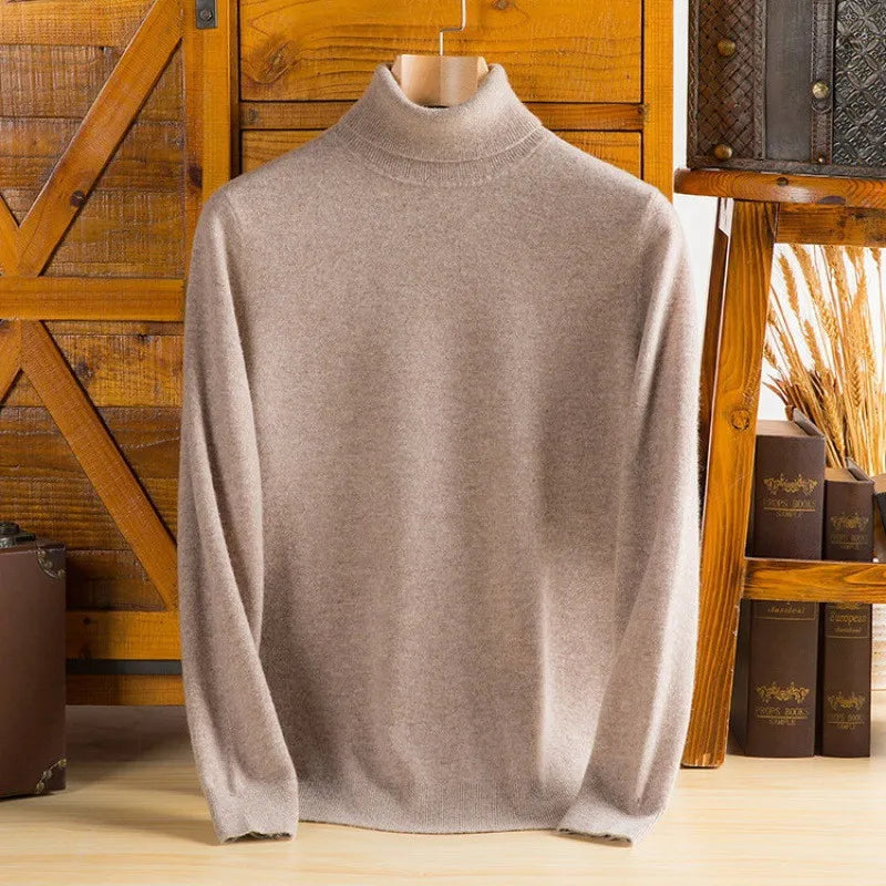 Arleston Cashmere Knit Turtleneck