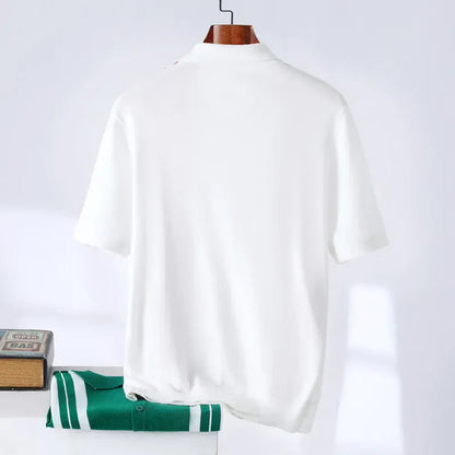 Elston Striped Polo Shirt