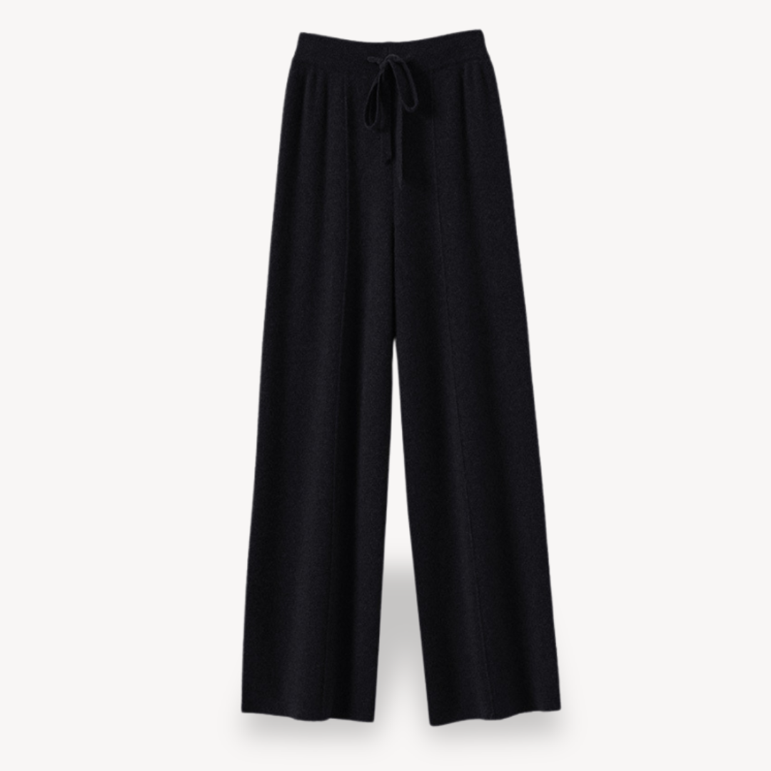 Liona Cashmere Wide-Leg Pants