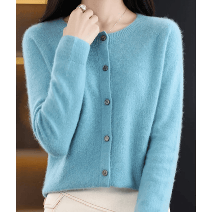 Livia Cashmere Blend V-Neck Cardigan