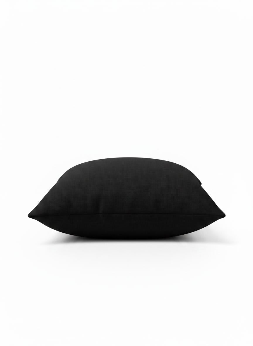 Black Modern Pillow