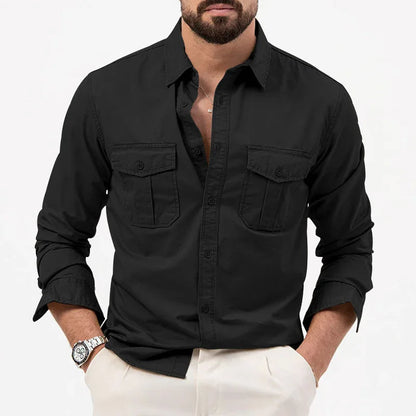 Darien Slim-Fit Utility Shirt