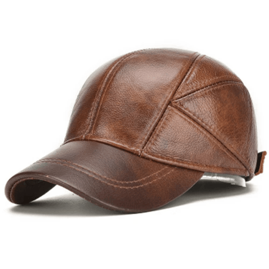 Men’s Calder Faux Leather Sports Cap