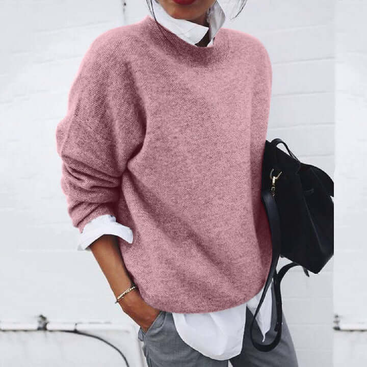 Aurelia Cashmere Blend Crewneck Sweater
