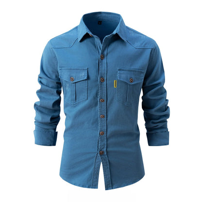 Haverford Washed Cotton Shirt