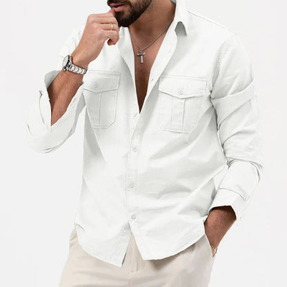 Darien Slim-Fit Utility Shirt