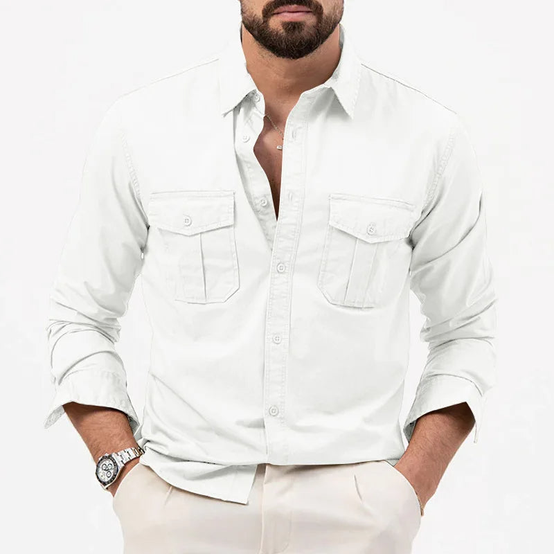 Darien Slim-Fit Utility Shirt