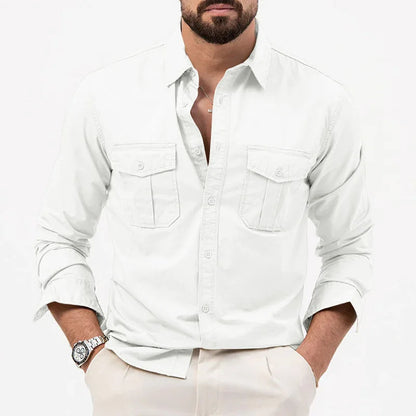 Darien Slim-Fit Utility Shirt
