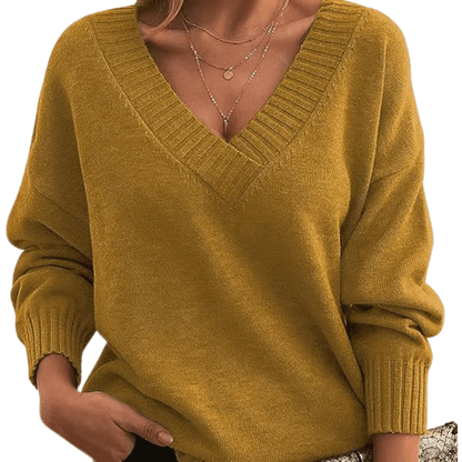 Women’s Classic V-Neck Cashmere Pullover