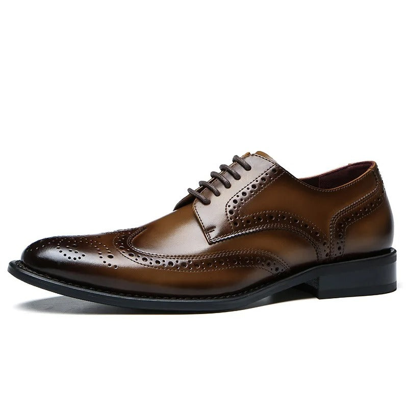 Marbella Faux Leather Brogues