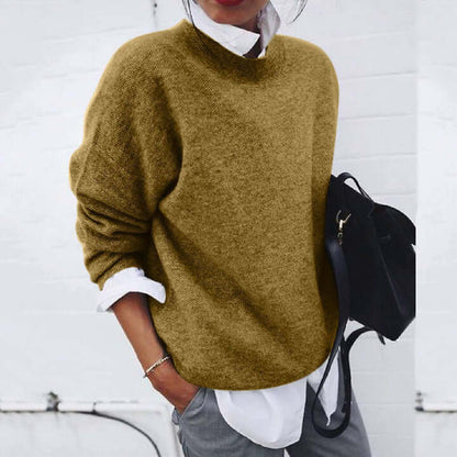 Aurelia Cashmere Blend Crewneck Sweater