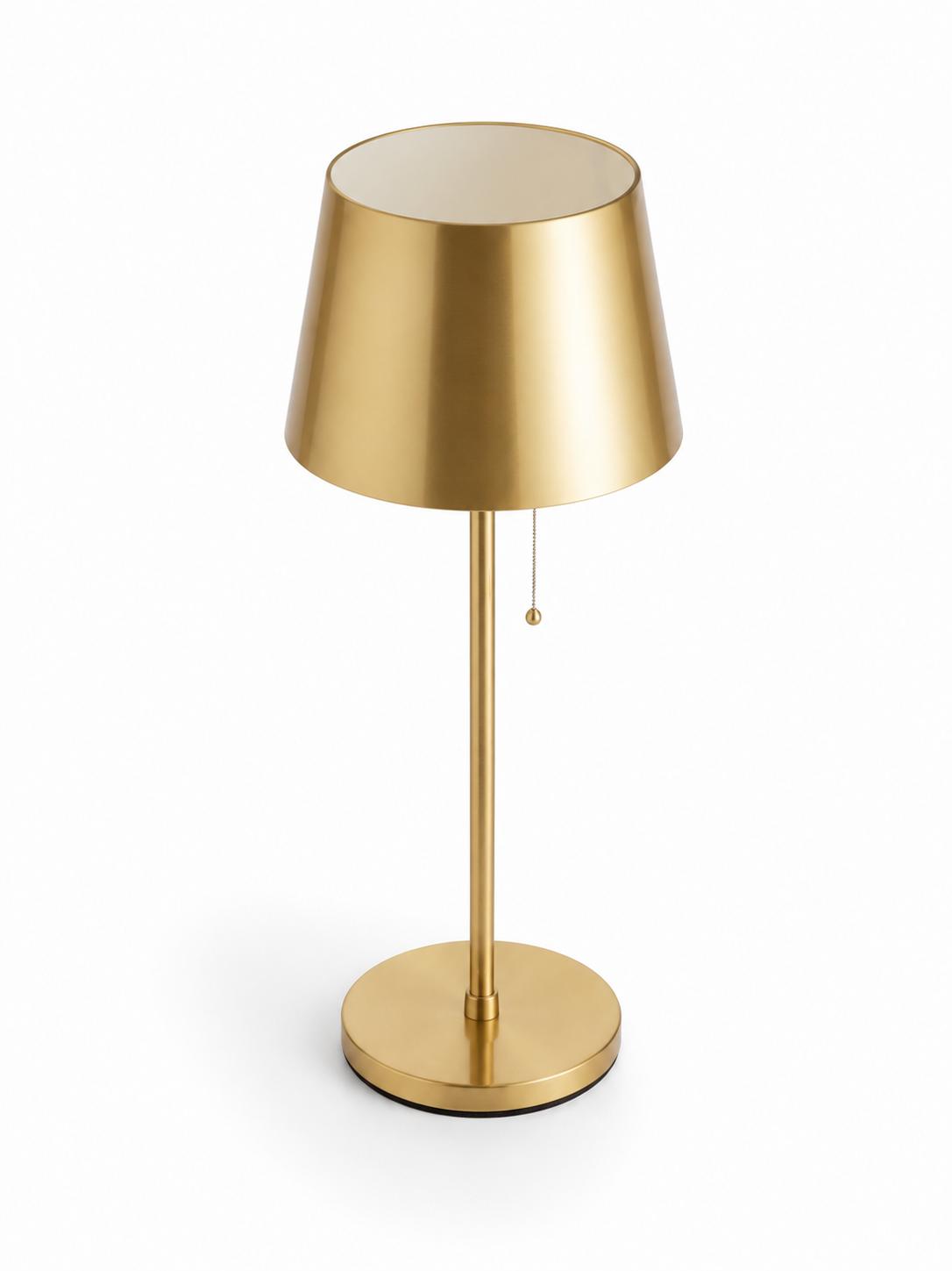 Gold Metal Table Lamp