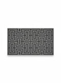 Gray Geometric Doormat