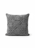 Gray Textured Pillow