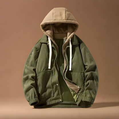 Alder Corduroy Hooded Jacket