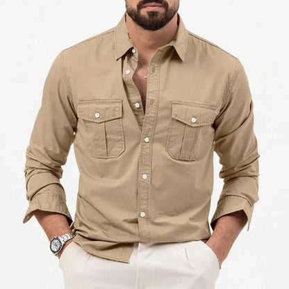 Darien Slim-Fit Utility Shirt