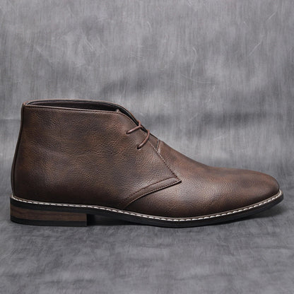 Claybourne Faux Leather Chukka Boots