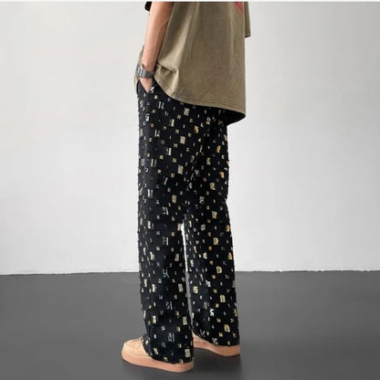 Men’s Tavira Patterned Straight Fit Pants