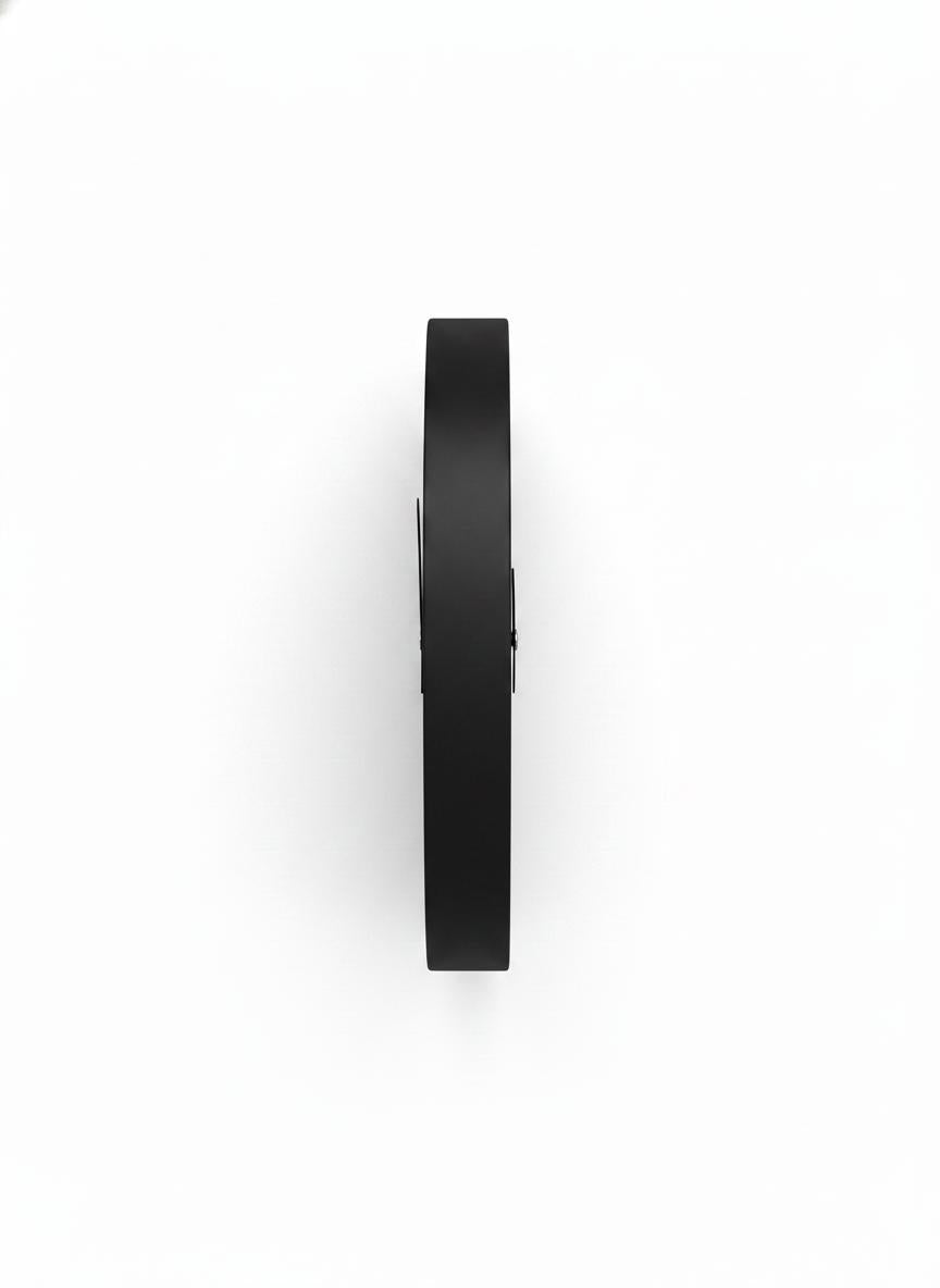 Modern Black Wall Clock