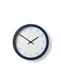 Navy Round Wall Clock