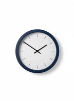 Navy Round Wall Clock