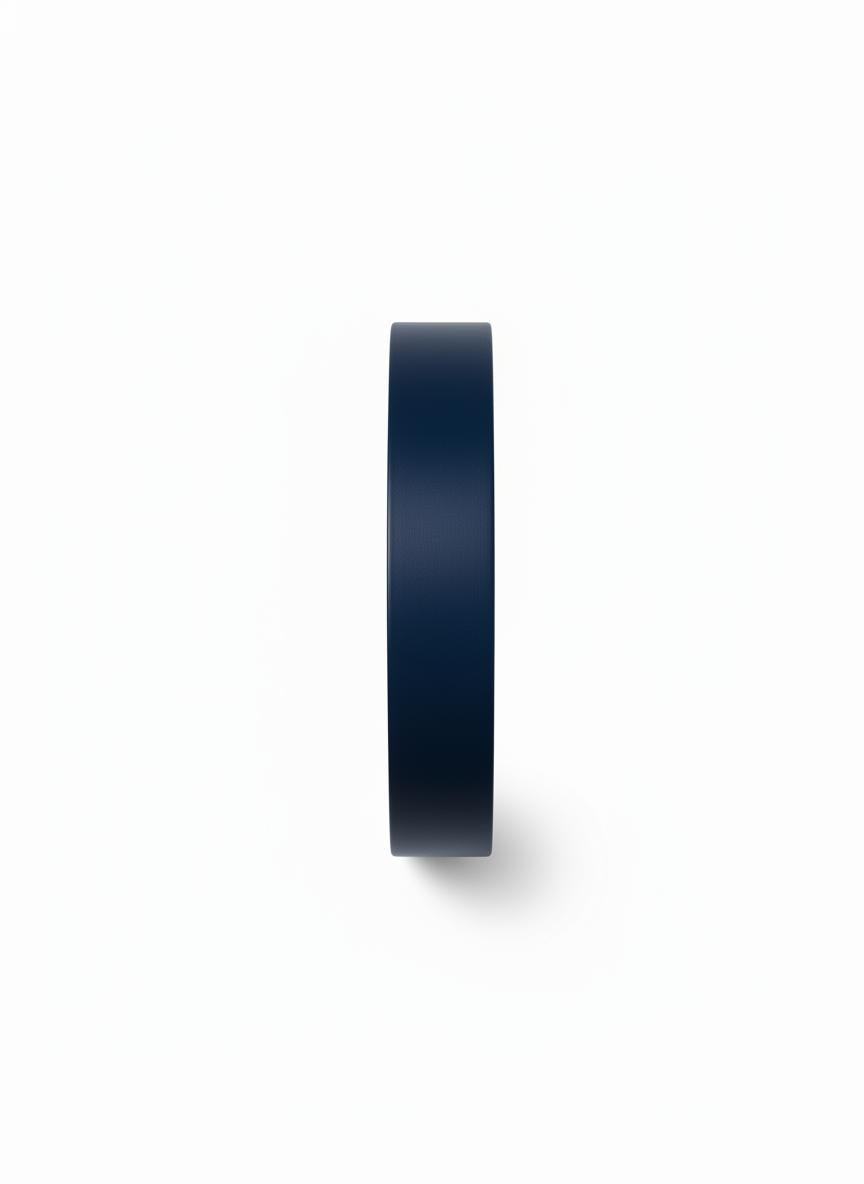 Navy Round Wall Clock