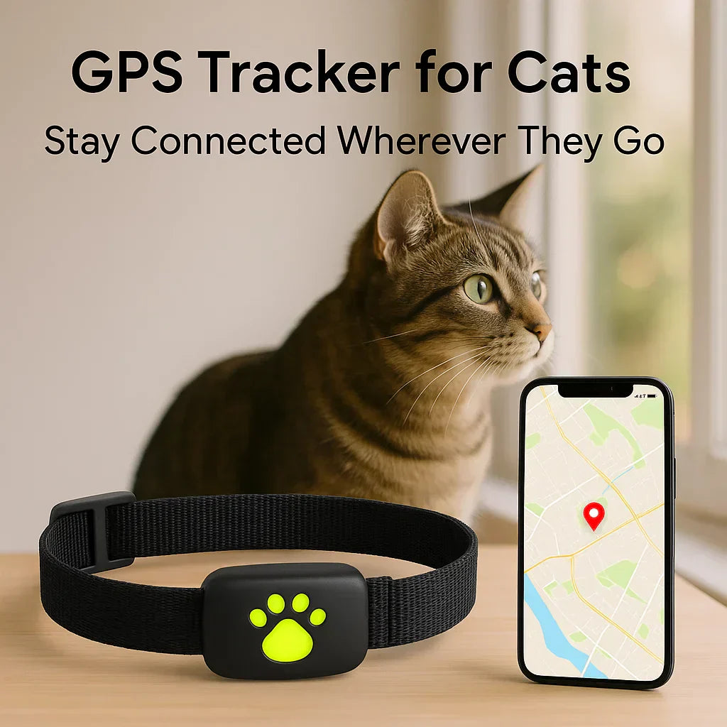 PawGuard Smart GPS Cat Tracker