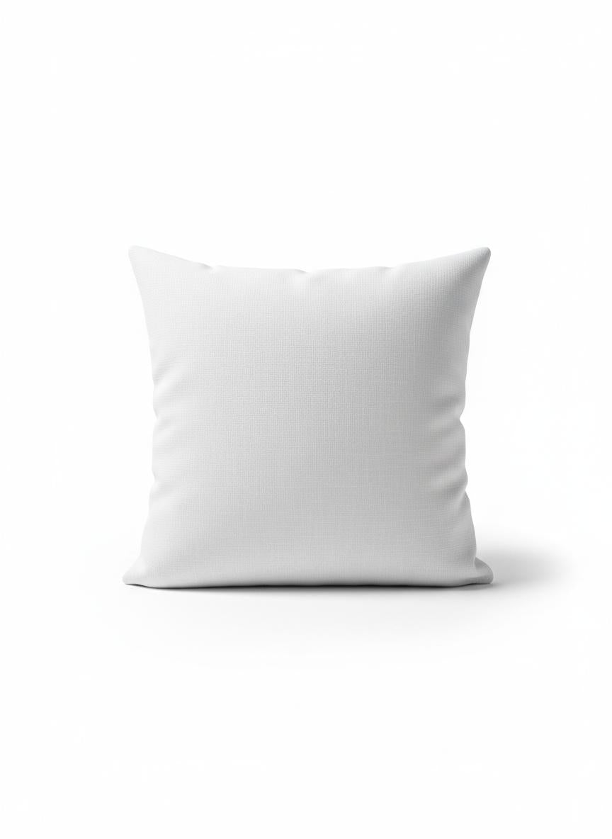 White Minimal Pillow